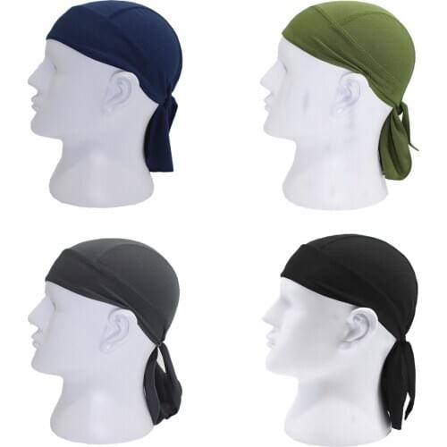 Quick Dry Cycling Cap Head Scarf Summer Men Running Riding Bandana Headscarf Cap Headband Men Head Scarf
