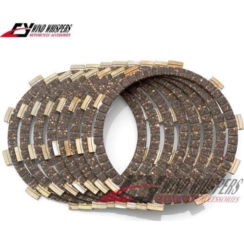 Motorcycle Friction Clutch Discs plates Set For Kawasaki KDX200 KDX 200 1995-2006 KDX 220 KDX220R KDX220 1997-2005