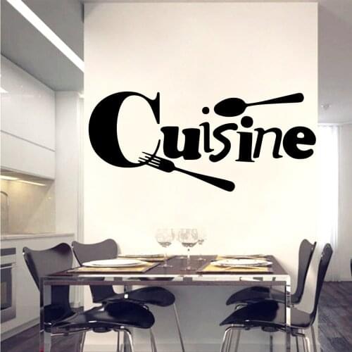 Beauty Cuisine Pvc Wall Stickers Wall Decor Kitchen Decoration Vinyl Murals Diy Home Decoration