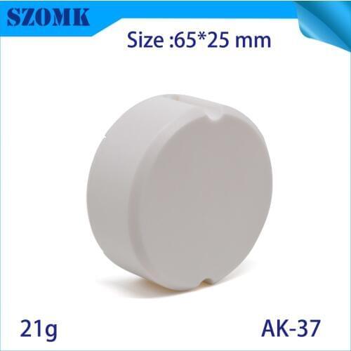 4pcs round plastic LED supplying enclosure for electronic controller junction box 65*25