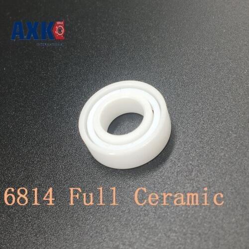 2019 New Rushed Rodamientos Axk 6814 Full Ceramic Bearing ( 1 Pc ) 70*90*10 Mm Zro2 Material 6814ce All Zirconia Ball Bearings