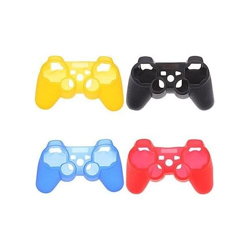 100pcs Dustproof Silicone Game Controller Cover Case Protective Skin Case for Sony PlayStation 3 PS3 Game Controllers