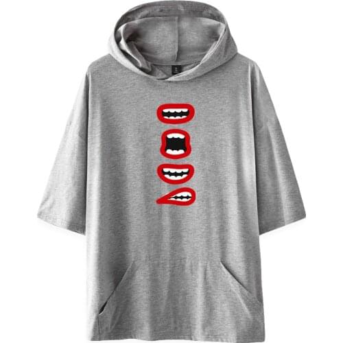 WAWNI Berywam Short-Sleeved Hooded Sweatshirt Loose Volleyball Harajuku Polyester Plus Cotton Hoodie Casual Tops Cosplay Tops