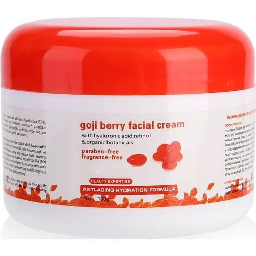Traditional Goji Berry Face Cream Wolfberry Whitening Anti Wrinkle Moisturizing Revitalize Antioxidant Day/Night Facial Cream