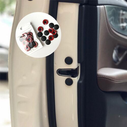 12pcs Car Door Lock Screw Cover For Citroen DS-series C-Quatre C-Triomphe Picasso C1 C2 C3 C4 C4L C5 Xsara Cactus Elysee