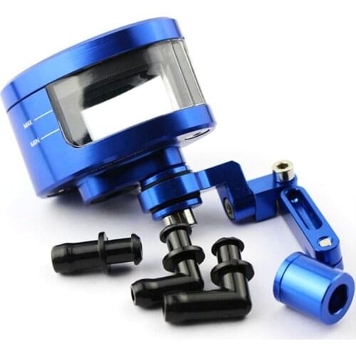 High quality Motorcycle Brake Fluid oil Reservoir Cup tank+support bracket FOR YAMAHA MT07 MT09 TMAX500 530 HONDA YZFR3 R25