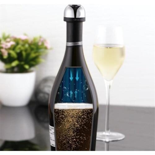 Youpin Circle Joy Sparkling Wine Mini Champagne Stopper Mini Wine Stopper Rotary lock Vacuum Efficient Preservation H30