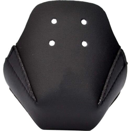 2PCS Toe Cap Guards Protectors PU Leather Roller Skate Toe Cap Protectors With 4 Holes For Roller Skate Outdoor Training Gym