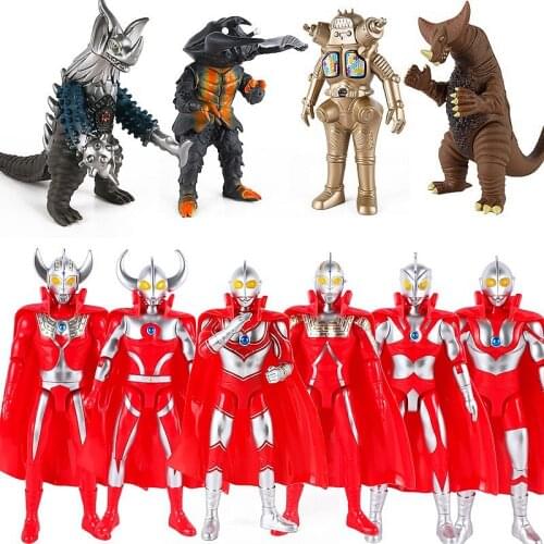 24cm Ultraman Taro Seven Jack Ace Father of Ultra Cute Action Figures PVC Doll Collection Model Toys Gifts without box