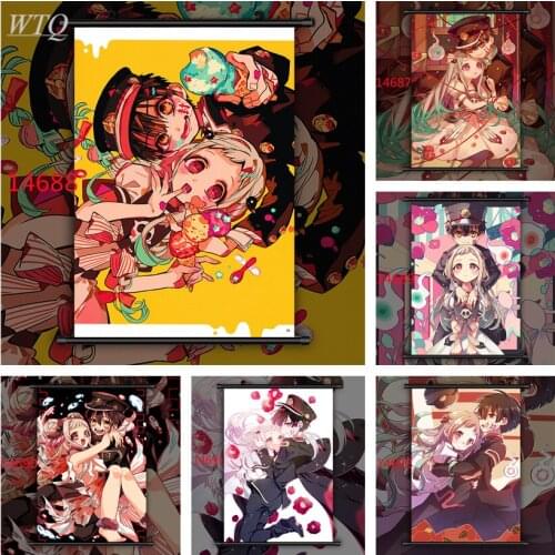 Anime Posters Jibaku Shounen Hanako-kun Wall Poster Canvas Painting Wall Decor Posters Room Decor Wall Art Picture Home Decor