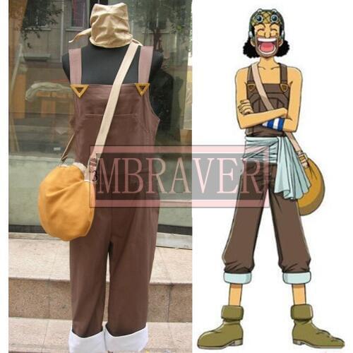 Free Shipping One piece Usopp Cosplay Costume