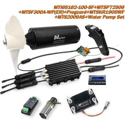Maytech Electric Foil Board Motor ESC Kit 65162 Engine Watercooled 300A ESC with Water Pump Combs