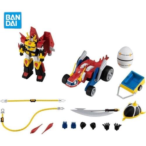 Bandai Yatterman Food Play Kids Assembled Toys Robot Model Anime King of Reversal Justice Knife Action Figures Collections Gifts