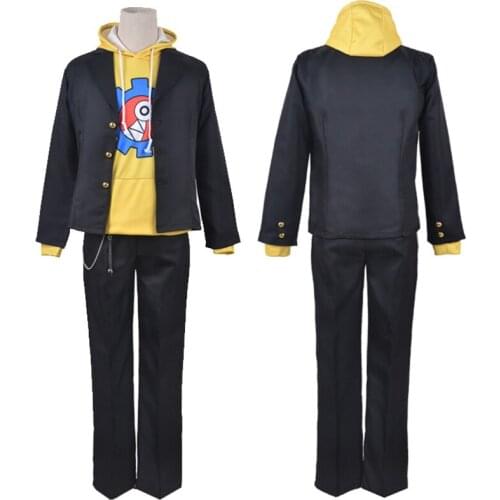 Anime Cosplay SK8 the Infinity Hooded Zipper Reki Kyan Costume Sets Hoodie Jacket Sweatshirt Outfits SK Eight Suit Halloween