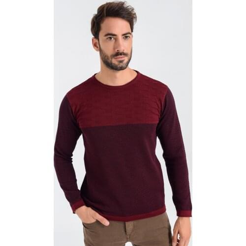 Heyss O Neck Male Knitwear Sweater