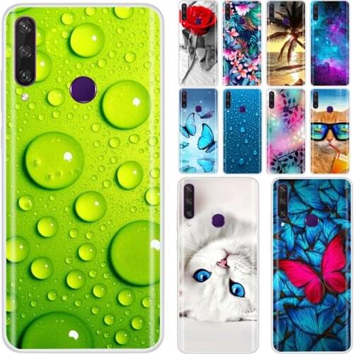 Soft Fashion Case For Huawei Y6p Case MED-LX9N TPU Silicon Cover Y6p Phone Cases For Huawei Y6P 2020 6.3 inch Cover Coque Shell