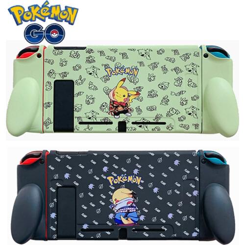 2021 Pokemon Pikachu Cute Cartoon TPU Soft Protective Case Shell for Nintendo Switch Game Console Cover Shell for Nintend Switch