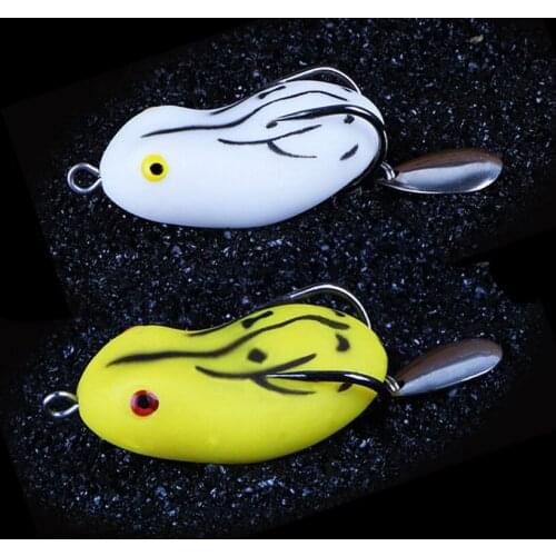 6Pcs Frog Lure set Topwater Wobblers Bait Kit For Pike Artificial Soft Fishing Baits Spinner Sequins Gear Lures Fishing Tackle