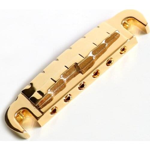 Gold color Wrapover LP Guitar Bridge tail piece for SG other electric guitars