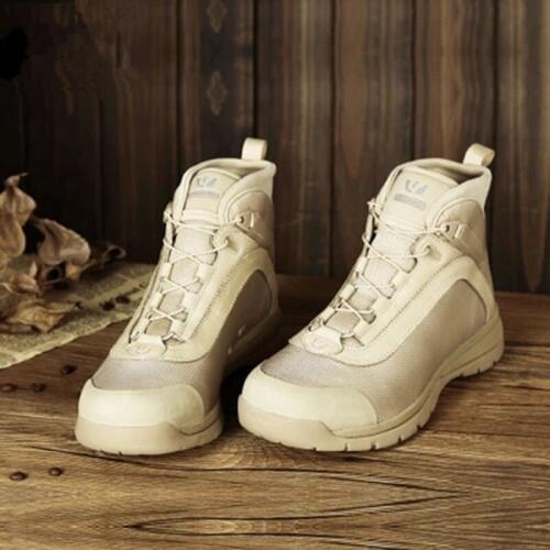 Outdoor Riding Hiking Desert Combat Shoes Men Women Jungle Hunting Training Climbing Breathable Waterproof Army Tactical Boots