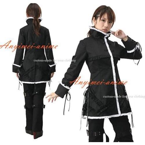Gothic Lolita Punk Fashion Outfit Jacket Pants Cosplay Costume Tailor-made[CK1035]