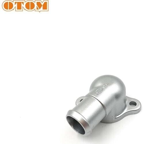 OTOM Motorcycle Parts Cylinder Head Water Pipe Joint For LONCIN CR6 LX300-6A VOGE300R 300GY YF300 Dirt Bike Water Pump Connector
