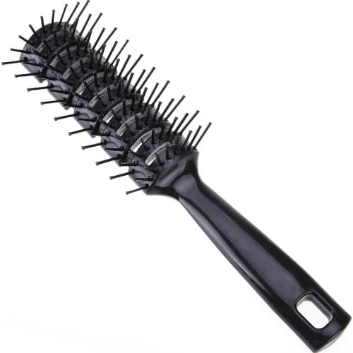 Pro Hairdressing Hair Salon Barber Anti-static Heat Comb Hair Wig Styling Tool Comb Brush Healthy Massage Reduce Hair Loss Tools