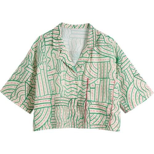 JC·KILIG 2021 Linen Pajama Style Shirt B1657