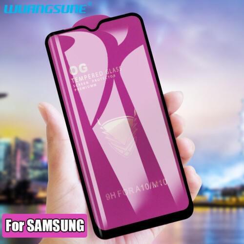 Golden armor Tempered Glass For Samsung Galaxy M10 M20 M30 A30 A40 A50 A60 A70 A71 A80A90 Screen Protector Film Protective Glass