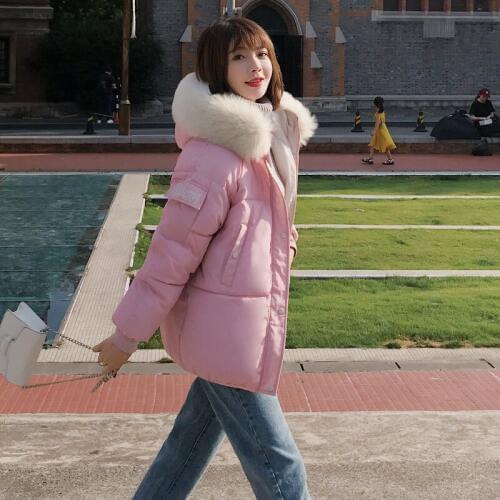 Cotton-padded Limited Cotton Polyester Long Slim Clothes Woman 2019 Winter New Jackets Korean Fund Jacket Easy Joker Loose Tide