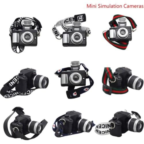 1pc Doll Toys Camera Mini Simulation Cameras for Doll House Accessories Kids Birthday Gift Dolls House Decoration Accessory