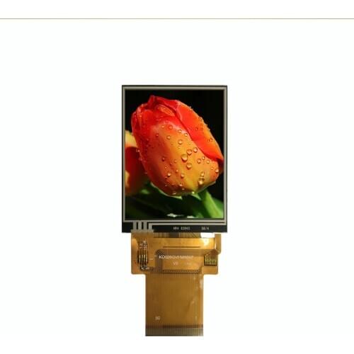 2.6 inch 240*320, ST7789V, full viewing angle, sunlight readable, MCU, RGB,SPI interface IPS LCD module with touch panel