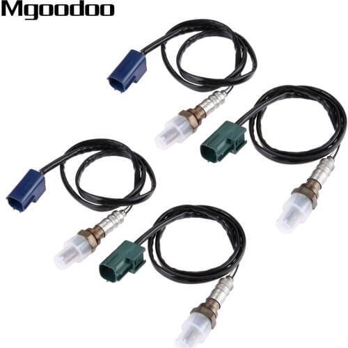 4Pcs Lambda Sensor O2 Oxygen Sensor Air Fuel Ratio Sensors For Infiniti FX45 FX35 G35 M45 Q45 Nissan 350Z 226902A000 226908J001