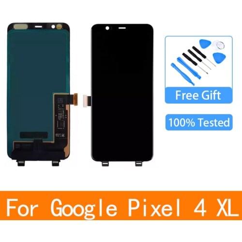 6.3" Original For Google Pixel 4 XL LCD Screen Display+Touch Panel Digitizer Frame For Google Pixel 4XL