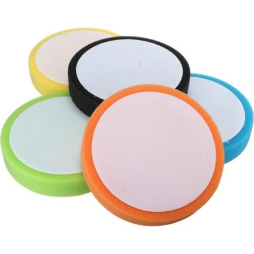 6 Inch 150mm Sponge Buffer Soft Polishing Sponge Round Polishing Pad for Car Hot Sale