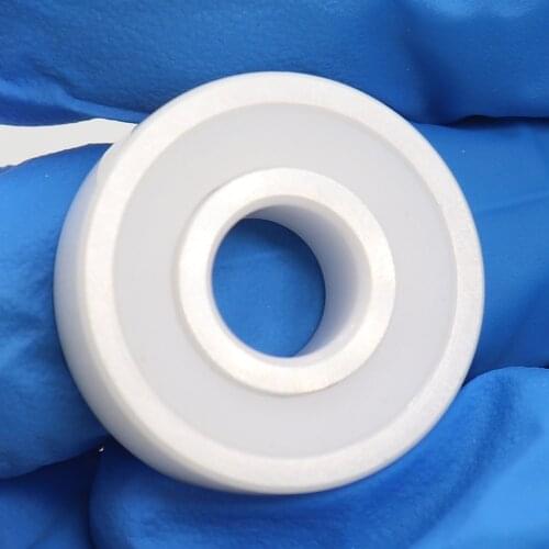 608-2RS Full Ceramic Bearing ZrO2 1PC 8*22*7 mm ABEC-7 608RS Double Sealed Dust-Proof 608 RS Ceramic Ball Bearings Skate 608CE