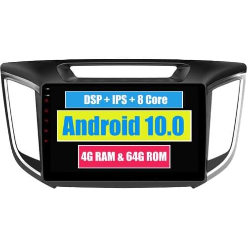 Car Multimedia Player For Hyundai IX25 Creta 2014 2015 2016 Android 10 Autoradio Bluetooth IX25 Creta Radio GPS Navigation DSP