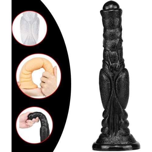 Medical PVC Big Butt Plug Anal Dildo Adult Male Prostate Massager G spot Clitoris Stimulator Huge Anal Plugs Sex Toys For Woman