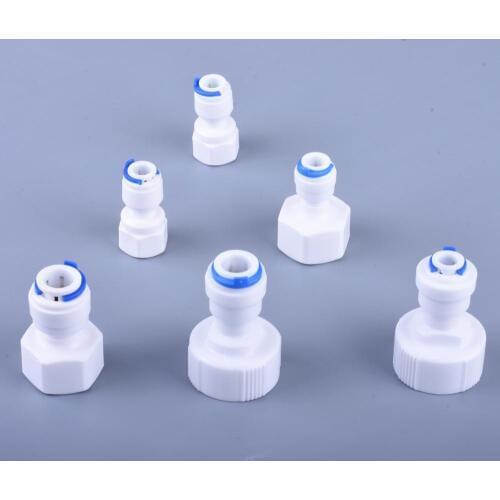 Quick coupling - straight internal thread Family drinking water filter attachment RO filter reverse osmosis system