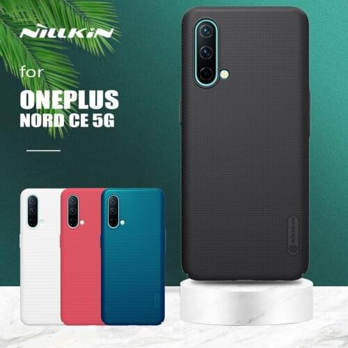 For Oneplus Nord CE 5G Case Nillkin Super Frosted Shield Ultra-Thin Hard PC Protection Back Cover for One Plus Nord CE 5G Case