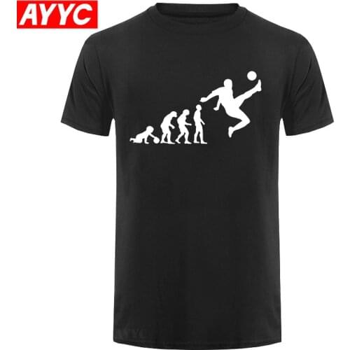Football Evolution T shirt men Evolution Futbol T shirt hombre soccer tshirt homme Casual Urban Brand Apparel jerseys best Gift