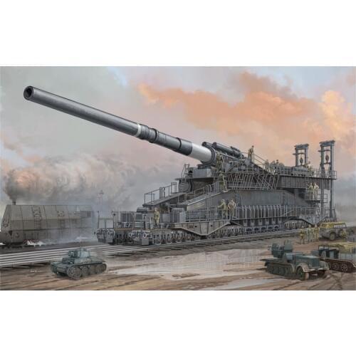 HOBBYBOSS 82911 1/72 Scale German 80cm K[E] Railway Gun "Dora"