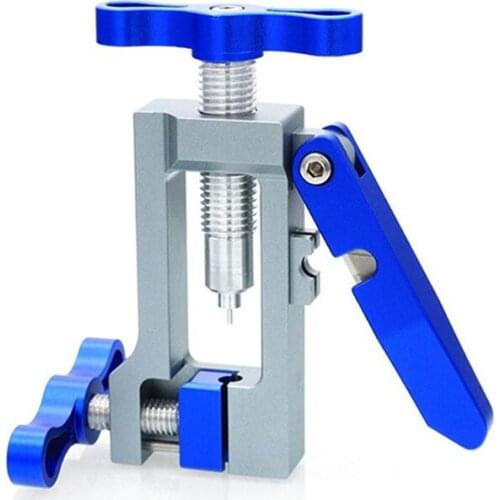 Bicycle oil needle installation tool T head insertion Tubing truncation Cycling Multifunction tools Hydraulic Disc Brake Oil Nee