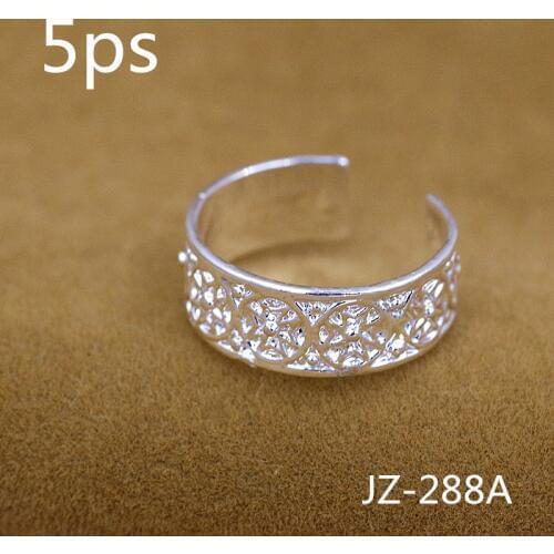 5ps/bag Free shipping jewelry ring Sunflower female foot ring Simple fashion circle sunflower opening ring Open end ring