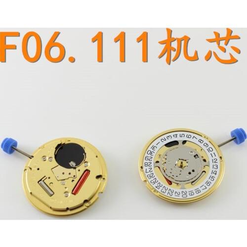 Watch accessories original Swiss ETA F06.111 movement three needle quartz movement does not contain batteries