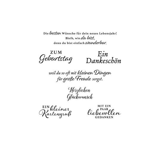 2021 Stamps and Dies Set for DIY Scrapbook Album Photo Embossing Handmade Decorations Making German Words