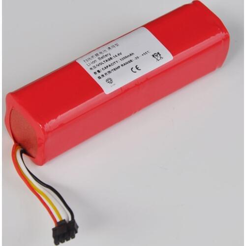 NEW 14.8V Li-ion Rechargeable Battery Pack 5200mAh 14.4V for Xiaomi Stone Roborock S50 S51 S55 Mijia Gen Vacuum Cleaner Robot