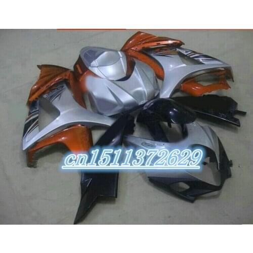 Bodywork fairings set for A K7 GSX-R1000 2007 2008 silver red black ABS fairing kit GSXR 1000 07 08