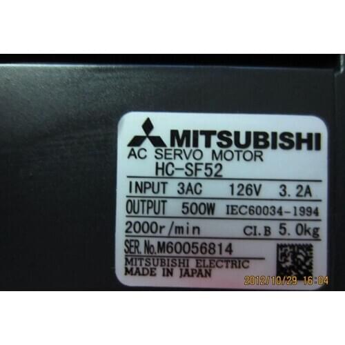 Original Japan servo motor ac 500w HC-SF52 HC-SF