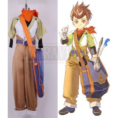 Tales of Vesperia Karol Capel Cosplay Costume For Adult Halloween Cosplay Outfit Custom Made Free Shipping